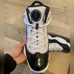 Nike Air Jordan 6 Rings 'Concord' Black White